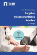 Buchcover, Ratgeber wissenschaftliches Arbeiten, Uwe Manschwetus